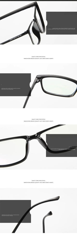 Chic Eyeglasses Retro Transparent Glasses Clear Fashion Eyeglasses Fake Optical Eye Glasses Frames Myopia Glass Spectacles HA-70 Alodia Store