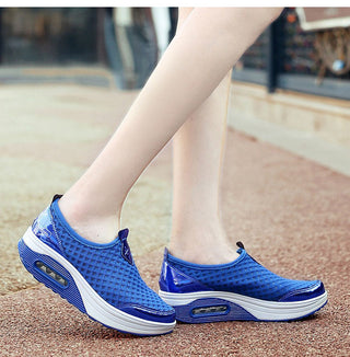 Women Casual Shoes Soft Bottom Walking Shoes Woman Air Mesh alodia store