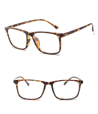 Chic Eyeglasses Retro Transparent Glasses Clear Fashion Eyeglasses Fake Optical Eye Glasses Frames Myopia Glass Spectacles HA-70 Alodia Store