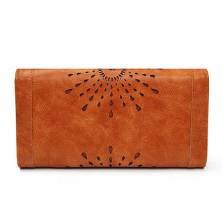 Leather handbag Practical Women Purses Vintage Long Wallets Alodia Store