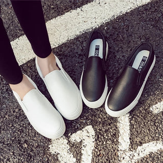 Women Sneakers Leather Shoes Sneakers Female New Fashion alodia store