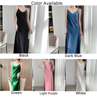 Sleeveless V-Neck Nightgowns Alodia Store