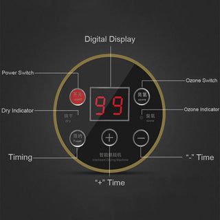 Boot Shoe Dryer Warmer with Ozone Odor Removal Quick Drying Folding Boots Heater - Alodia Store