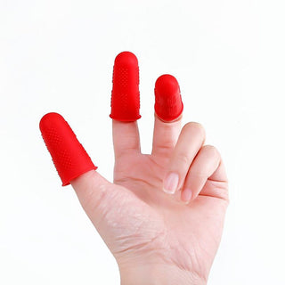 Silicone Finger Protector Sleeve Cover Anti-cut Heat Resistant Finger Sleeves Great Cooking Kitchen Tools Alodia Store