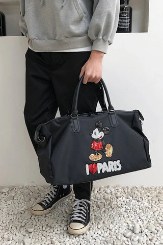 Disney Mickey's New Travel Bag Large-capacity  Oxford Cloth High-quality Men's and Women's Handbags Alodia Store