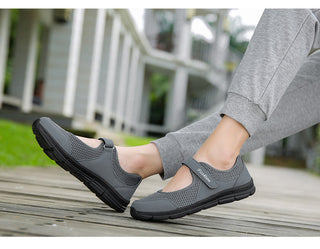 Ultra Light Mesh Flat Shoes For Women alodia store