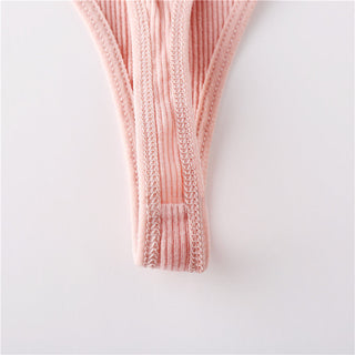 3Pcs/Set Women Cotton Thongs Panties Sexy Low Waist G-String Briefs Ladies lringerie. ALODIA STORE