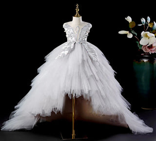 Children Ball Gown First Holy Communion Dress Swan Alodia Store