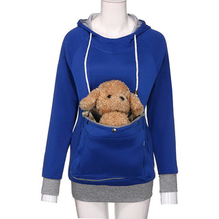 Cat Lovers Sweatshirt women Hoodies Kangaroo Dog Pet Paw Pullovers Cuddle Pouch Sweatshirt Pocket Animal Ear Hooded Dropshipping Alodia Store