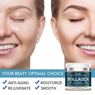 50ml Collagen Vitaming C Anti-aging Cream Retinol Face Cream Hyaluronic Acid Hydrating Vitamin E Tighten Skin Whitening Cream Alodia Store