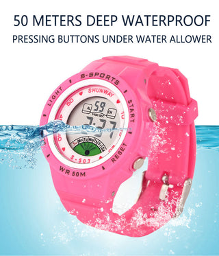 UTHAI CE02 Kids Children's Watch Electronic Quartz WristWatch for Boy Girl 50m Waterproof Student Sports Watches Colorful reloj Alodia Store