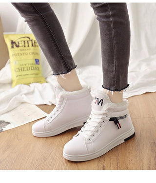 Women Winter Boots Snow Boots  Ankle Keep Warm Plush Shoes ALODIA STORE