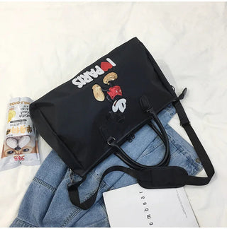 Disney Mickey's New Travel Bag Large-capacity  Oxford Cloth High-quality Men's and Women's Handbags Alodia Store