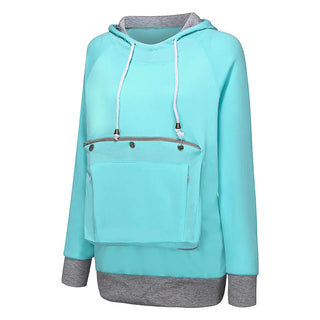 Cat Lovers Sweatshirt women Hoodies Kangaroo Dog Pet Paw Pullovers Cuddle Pouch Sweatshirt Pocket Animal Ear Hooded Dropshipping Alodia Store