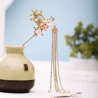 Vintage Hair Stick Pick Natural Wooden Sandalwood Chinese Style Chopsticks Ethnic Hair Pin Women Hairpins Jewelry Accessories Alodia Store