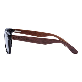 BARCUR High Quality Black women&Male UV400 Wooden Sunglass Shades ALODIA STORE