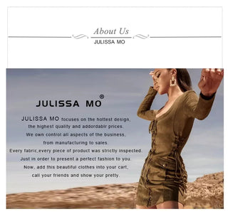 JULISSA MO Sexy Spaghetti Strap Backless Alodia Store