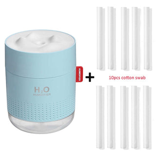 White Snow Mountain Humidifier 500ML Ultrasonic USB Aroma Air Diffuser Soothing Light Aromatherapy Humidificador Home Difusor ALODIA STORE