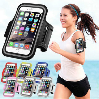 5-7 inch Outdoor Running Sports Phone Holder Armband Case For iPhone 13 Pro 12 11 X XR Xs Max Samsung S21 Universal Gym Armbands Alodia Store