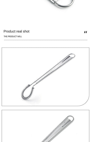 1 Piece 20cm Stainless Steel Magic Hand Held Spring Alodia Store