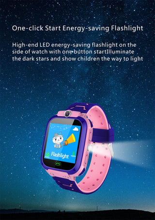 Kids Smart Watch 2023 New SOS Smartwatch For Children Sim Card LBS Location Photo Waterproof Gift For Boys and Girls IOS Android Alodia Store