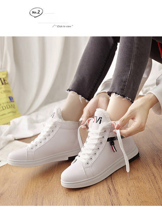 Women Winter Boots Snow Boots  Ankle Keep Warm Plush Shoes ALODIA STORE