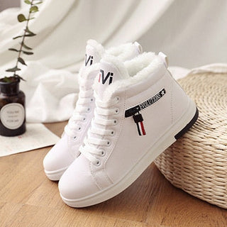 Women Winter Boots Snow Boots  Ankle Keep Warm Plush Shoes ALODIA STORE