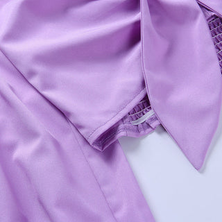 CNYISHE Solid Lantern Sleeve Cropped Shirts Blusas alodia store