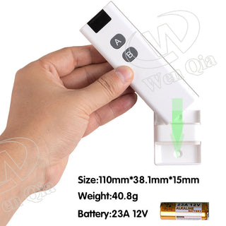 Wireless Smart Switch Light 433Mhz RF 86 Wall Panel Switch with Remote Control Mini Relay Receiver 220V Home Led Light Lamp Fan alodia store