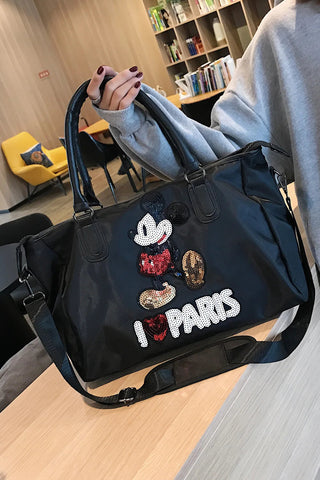 Disney Mickey's New Travel Bag Large-capacity  Oxford Cloth High-quality Men's and Women's Handbags Alodia Store