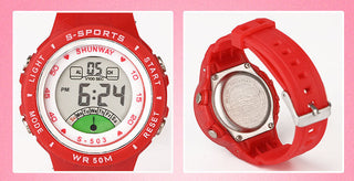 UTHAI CE02 Kids Children's Watch Electronic Quartz WristWatch for Boy Girl 50m Waterproof Student Sports Watches Colorful reloj Alodia Store