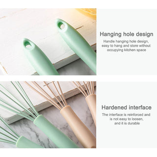 1Pcs Manual Egg Beater PP Handle Whisk Milk Egg Kitchen Utensil Non-slip Multipurpose Egg Cream Mixing Mixer Tools Alodia Store