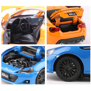 BRZ Alloy Sports Car Model Diecast Metal Simulation Toy Vehicles Car Model Sound Light Collection Childrens Toy Gift Alodia Store
