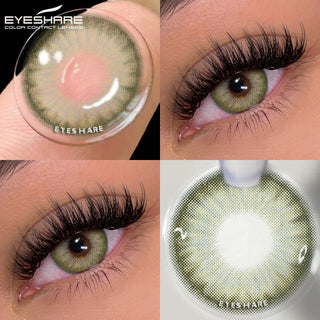 EYESHARE Color Lens Eyes 2pcs Natural Color Contact Lenses For beauty eyes Alodia Store