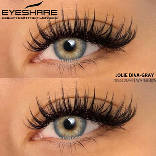 EYESHARE 1 Pair Natural Color Lens Eyes Yearly Color Contact Lenses for Eyes Beauty Contact Lenses Eye Cosmetic Color Lens Eyes Alodia Store