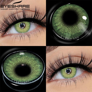EYESHARE 1 Pair Colored Contact Lenses Natural Look Gray Eye Lenses Brown Contact Blue Lenses Fast Delivery Green Eye Lenses Alodia Store