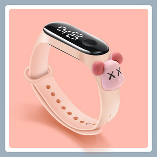 Disney Mickey Mouse Children Watches For Girls Electronic Bracelet Sports LED Spiderman iron Man Doll Kids Watch Waterproof Alodia Store
