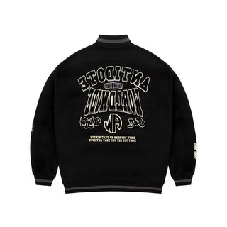 2024 New American hip-hop letter bomber embroidered Y2K coat Alodia Store