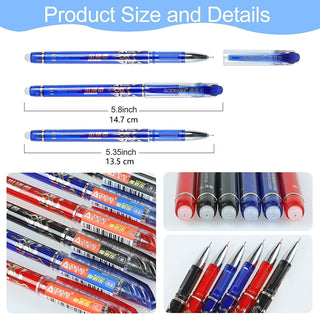 30 Pcs/set 0.35mm Kawaii Erasable Pens for Writing Notebooks Girls Cute alodia store