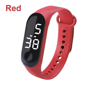 M3 Kids Digital Watches Adjustable Silicone Strap Waterproof Children's Watch Boys Sports Wrist Electronic Smart Watch For Kids Alodia Store