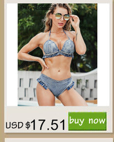 Sexy short Denim Halter crop top women vintage summer alodia store