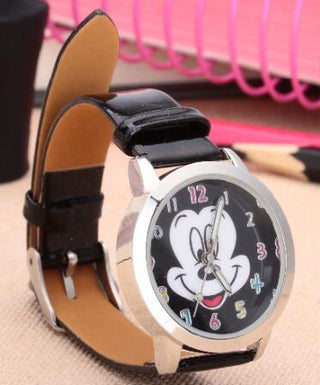 8 Candy Colors Fashion Colorful Watch Girls Children Cartoon Clock Mickey Cute Watches Lovely Relogio Kids Watches Men Reloj Alodia Store