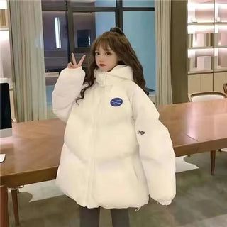 2023 women's parka coat fashion basic cotton down jacket winter Alodia Store