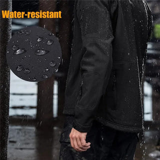 Hooded Man Coat Jacket Military Alodia Store