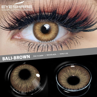 EYESHARE Eye Contacts 1pair YUCCA Series Gray Color Lenses Colored Contact Lens Beauty Eyes Cosmetic Eyecontact Contactlen Alodia Store