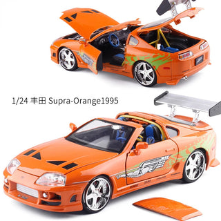 Fast and Furious Brian’s 1995 Toyota Supra High Simulation Diecast Metal Alloy Model Car kids Toy Gift Collection Alodia Store