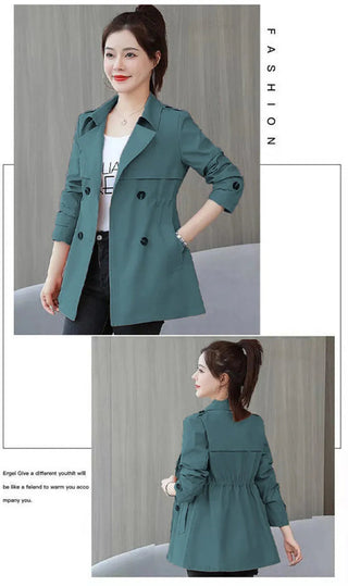 Blazers Button Pockets Tops Alodia Store