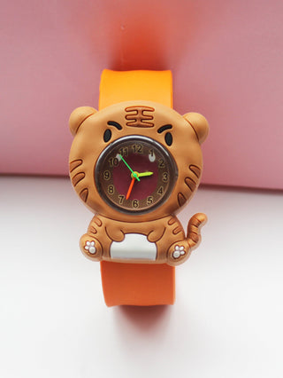 Cute Kids Watch Girl Pink Silicone Kawaii Cartoon Unicorn Dinosaur Tiger Arabic Digital Boy Quartz Wrist Watches Children Reloj Alodia Store