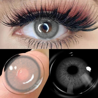 AMARA 1 Pair Colored Contact Lenses Natural Look Brown Eye Lenses Gray Contact Blue Lenses Fast Delivery Green Eye Alodia Store