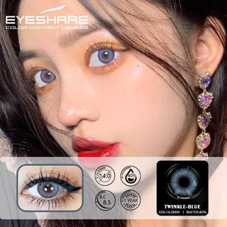 EYESHARE Color Lens Eyes 2pcs Natural Color Contact Lenses For beauty eyes Alodia Store